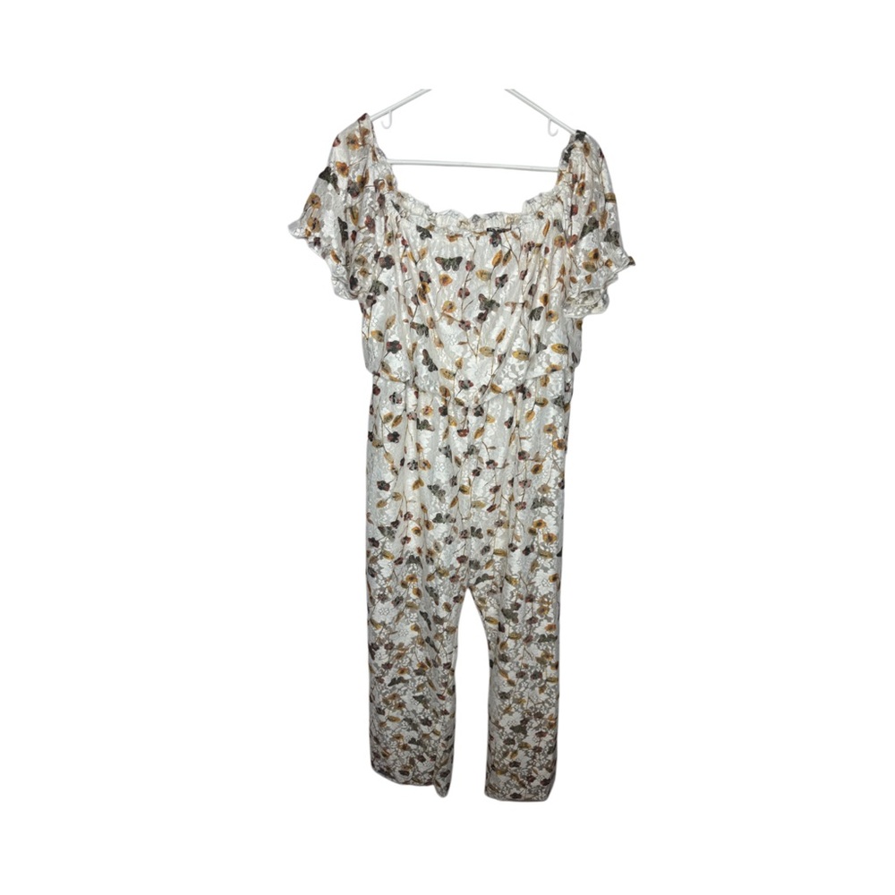 SHEIN Curve Floral Lace jumpsuit